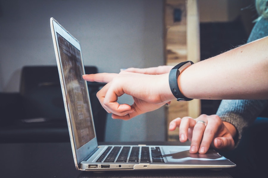 QA and software testing — laptop and learning